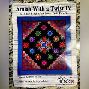 Amish With a Twist IV Quilt Kit